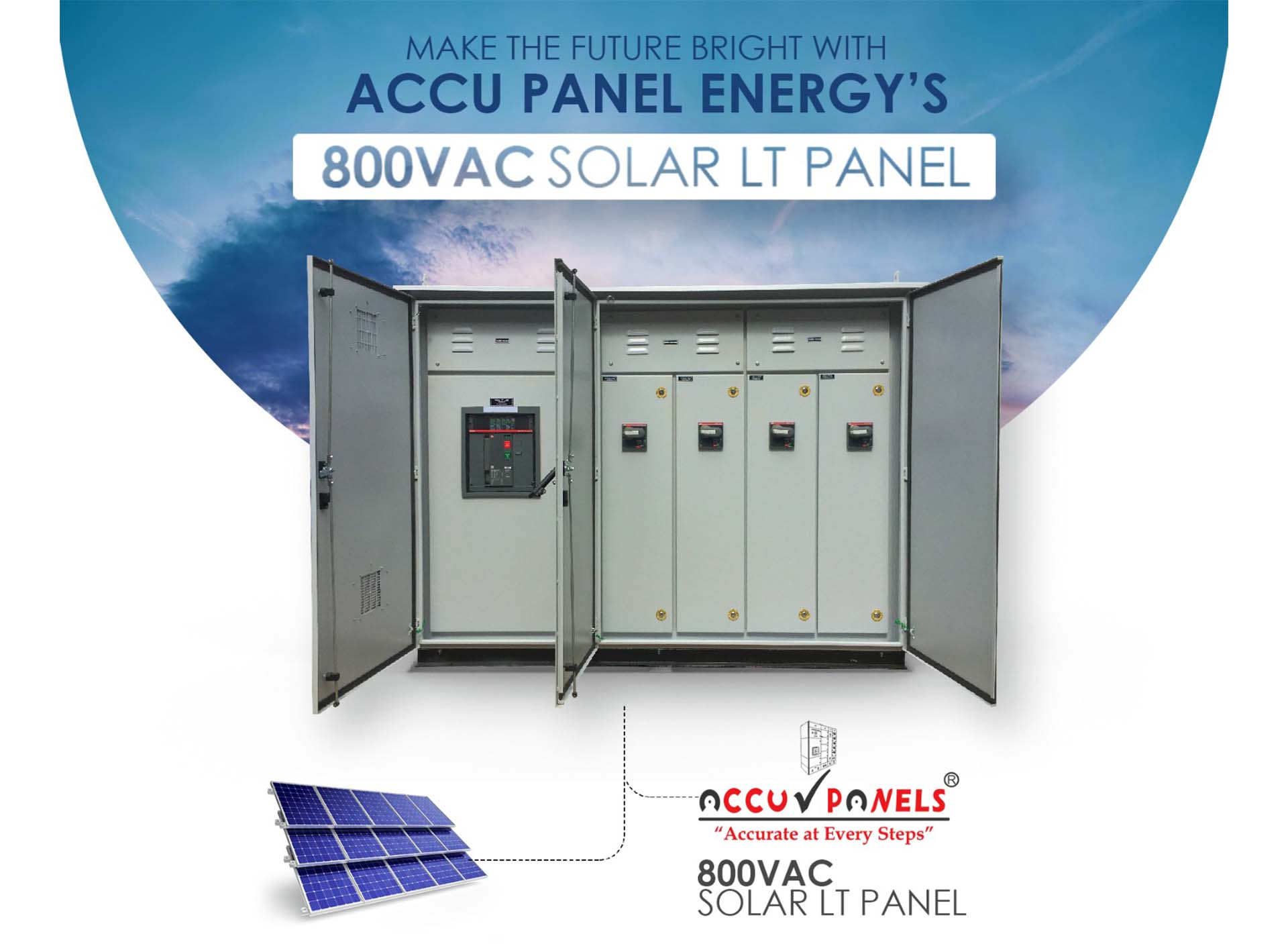 800V LT Panel for 4.2Mwp Solar Power Plant